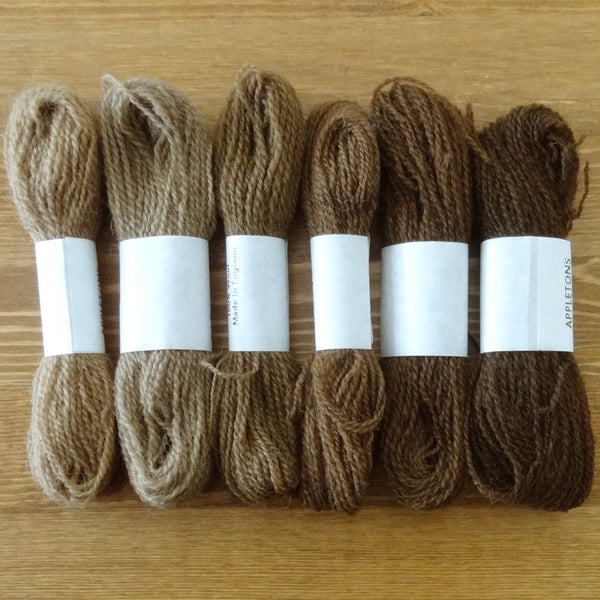Crewel Wool Color Range, “Fawn”