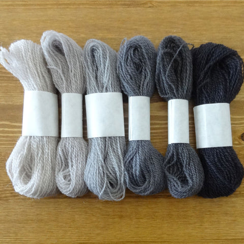 Crewel Wool Color Range, “Iron Grey”