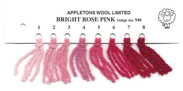 Appletons wool bright rose pink