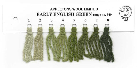 Appletons Wool Early English Green