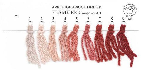Appletons Wool Flame Red