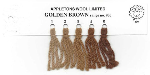 Appletons Wool Golden Brown