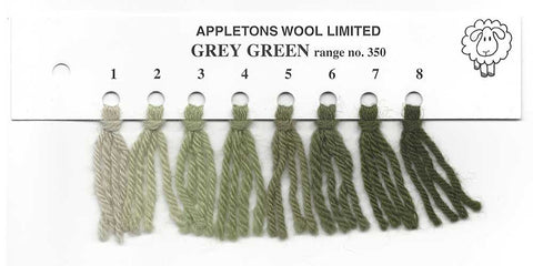 Appletons Wool Grey Green