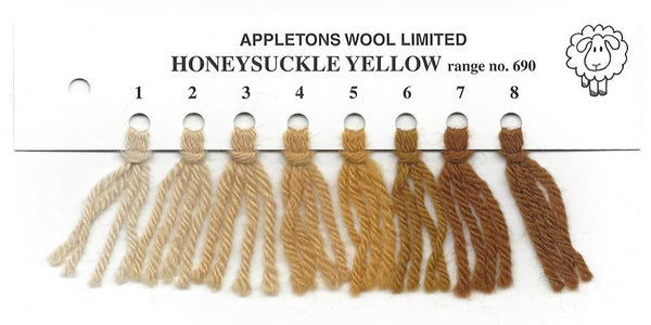 Appletons Wool Honeysuckle Yellow