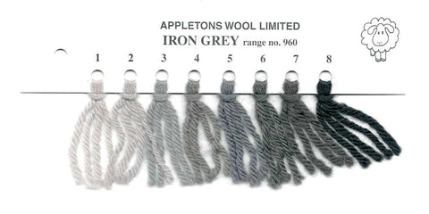 Appletons Wool Iron Grey