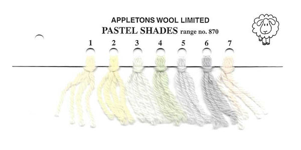 Appletons Wool Pastel Shades