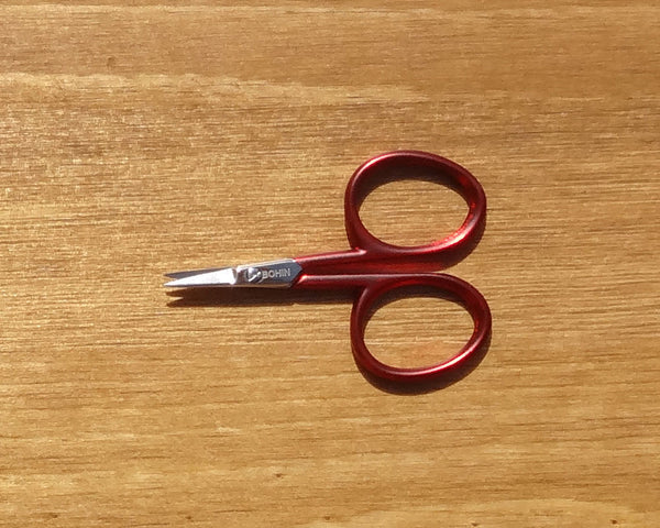 Bohin soft touch mini red scissors