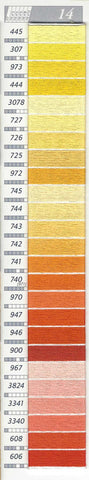 DMC Embroidery Floss Page 14