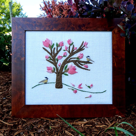 Crazy For Crewel First Blooms Embroidery Kit