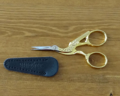 Gingher Stork  Embroidery Scissors