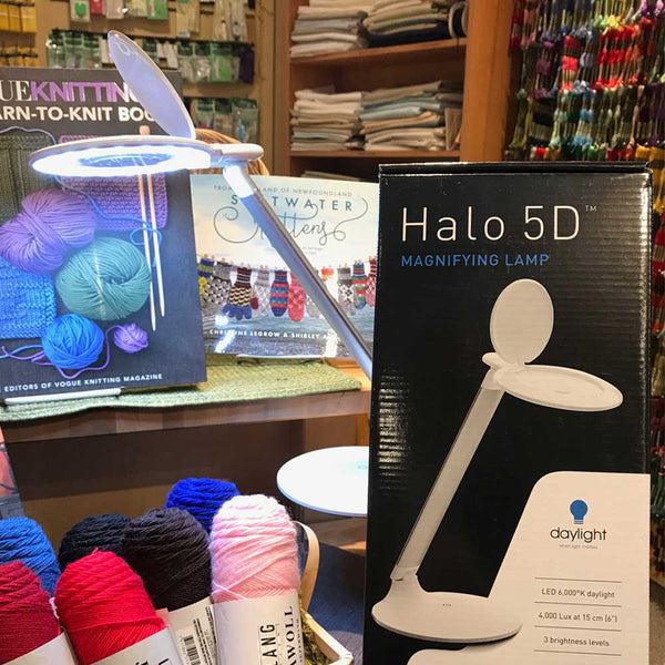Halo 5D Table Lamp and Magnifier