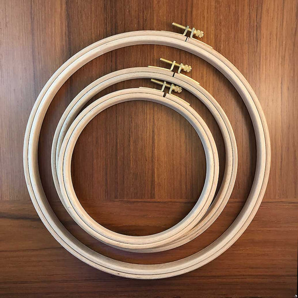 Hardwick Manor Wood Embroidery Hoops