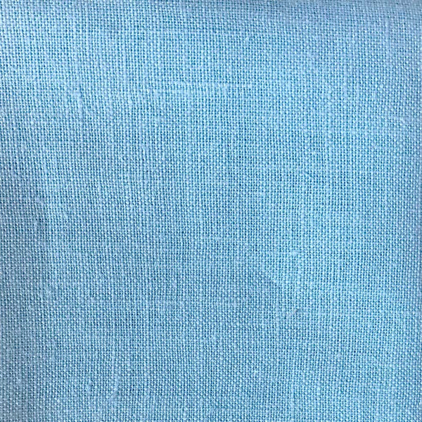 This fine embroidery linen is 100% medium weight pure linen.