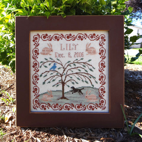 Precious Baby Sampler Cross Stitch Pattern