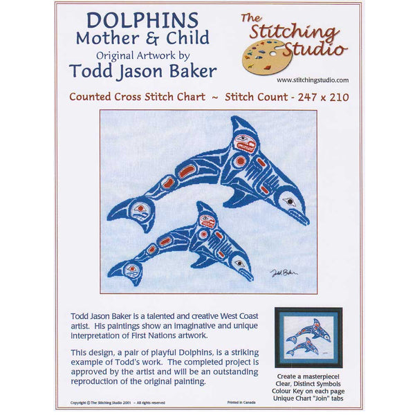 The Stitching Studio Dolphins