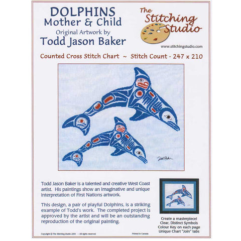 The Stitching Studio Dolphins