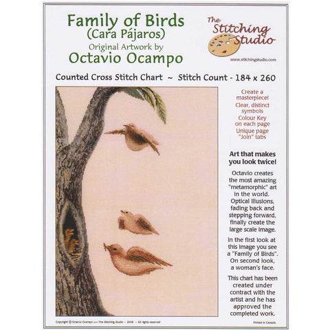 The Stitching Studio Family of Birds