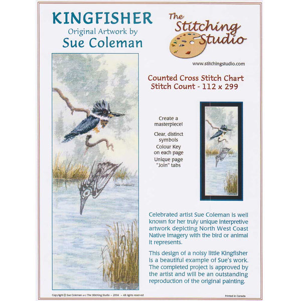 The Stitching Studio Kingfisher