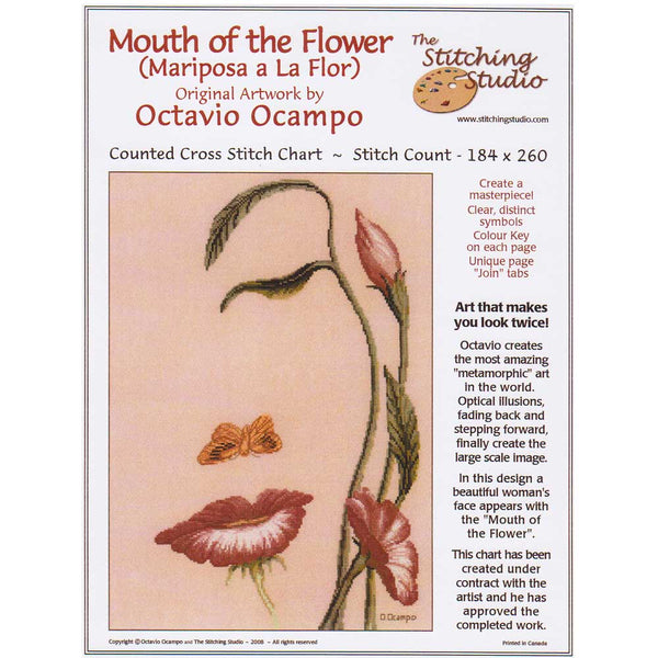 The Stitching Studio Mouth of the Flower