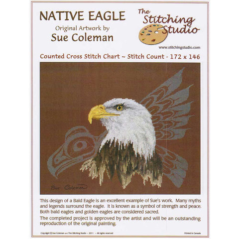 The Stitching Studio Native Eagle