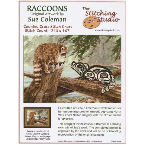 The Stitching Studio Racoons