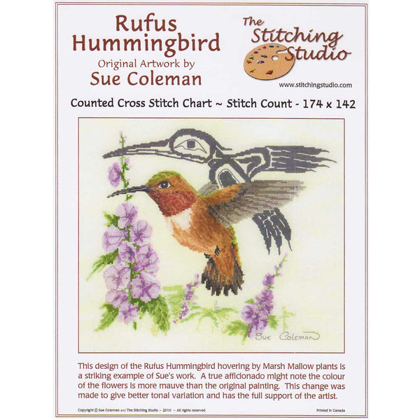 The Stitching Studio Rufus Hummingbird