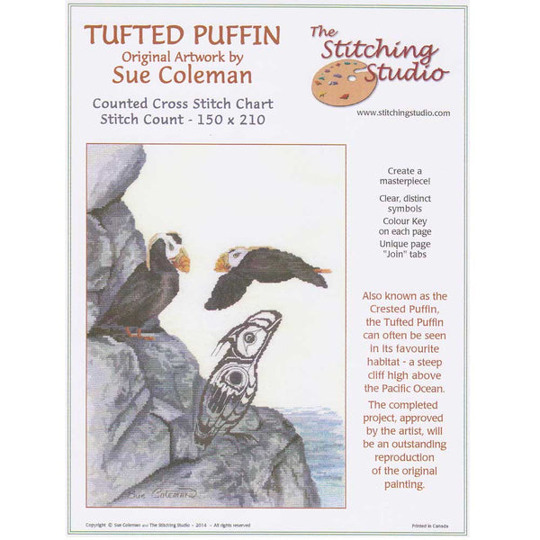 The Stitching Studio Tufted Puffin