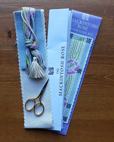 Mackintosh Rose Bookmark Kit