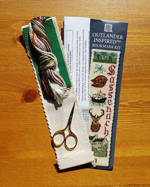 Outlander Inspired Bookmark Cross Stitch Kit