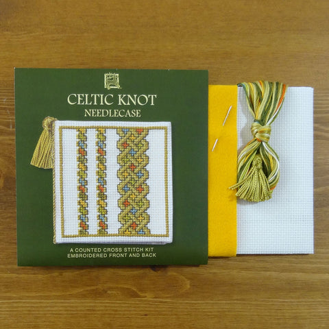 Celtic Knot Cross Stitch Needlecase Kit