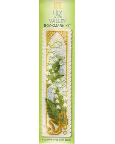 Lily of the Valley Bookmark Cross Stitch Kit