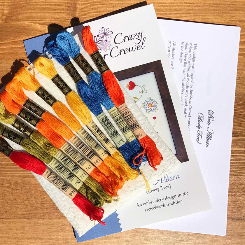 Beautiful embroidery, cross stitch and crewelwork kits and supplies
