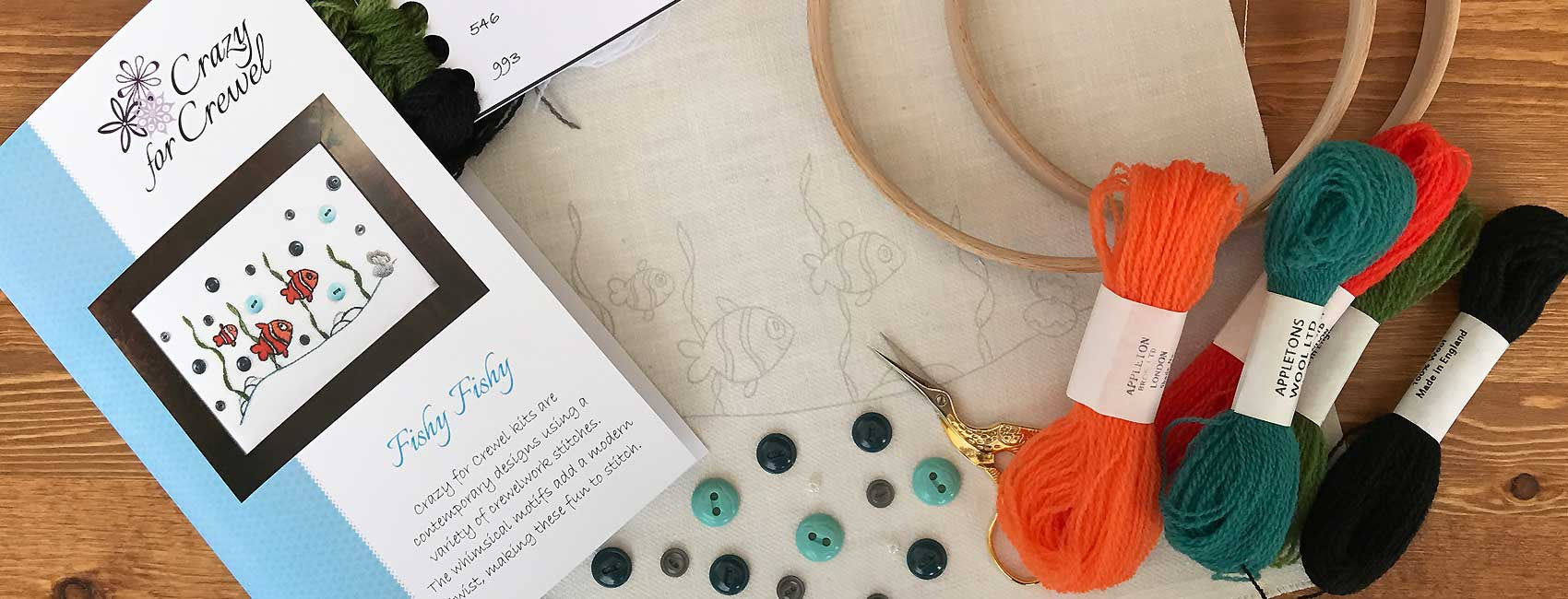Crazy for Crewel, where we share your passion for embroidery
